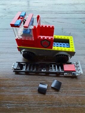 Lego City Fire Engine with Ladder, Firefighter Toy Vehicle Gift for Kids 60463